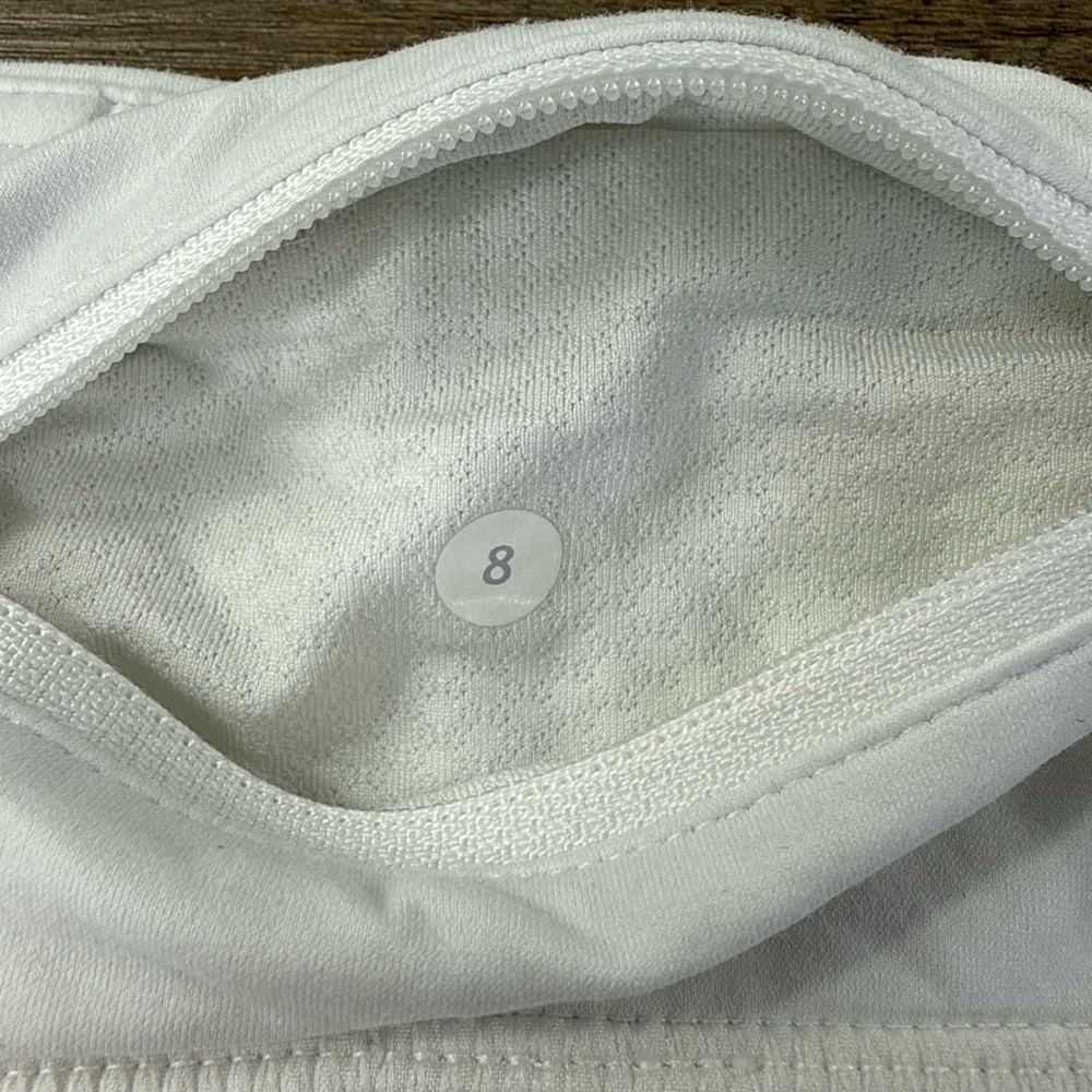 Lululemon Women’s Run: Speed Skirt, White, size 8 - Picture 10 of 12